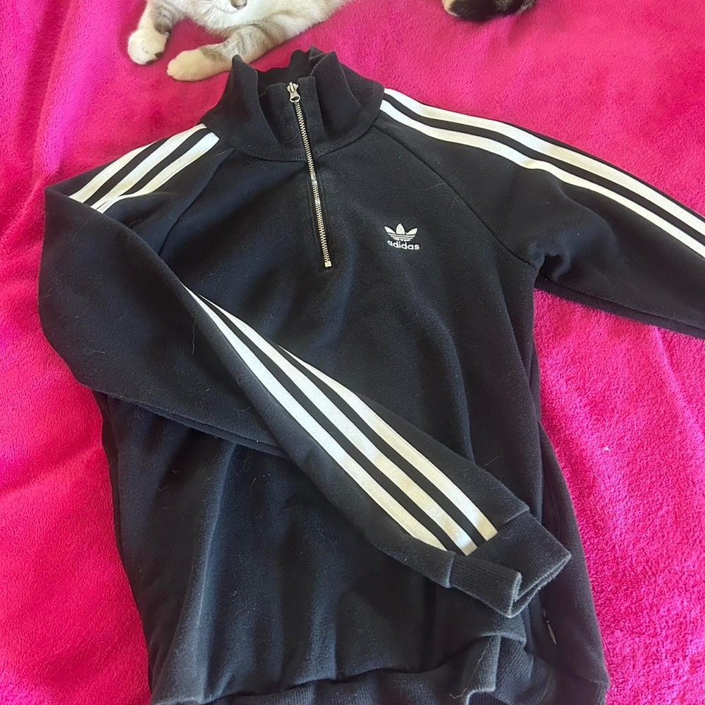 VTG ADIDAS quarter zip